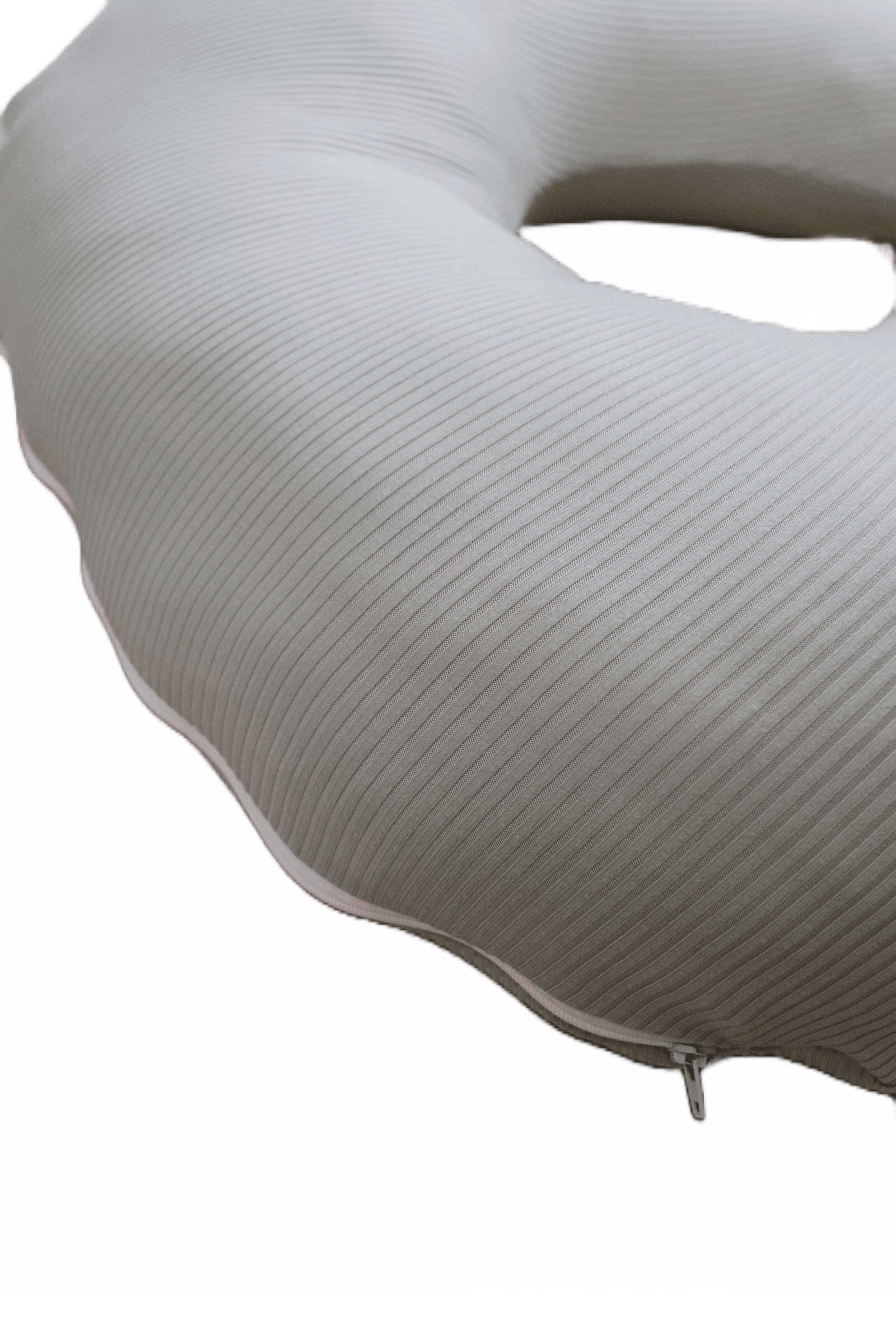 Little Mae & Co Little Mae And Co Nursing Pillow Cover Ribbed Seafoam With Stretch For Moms Everetts Place