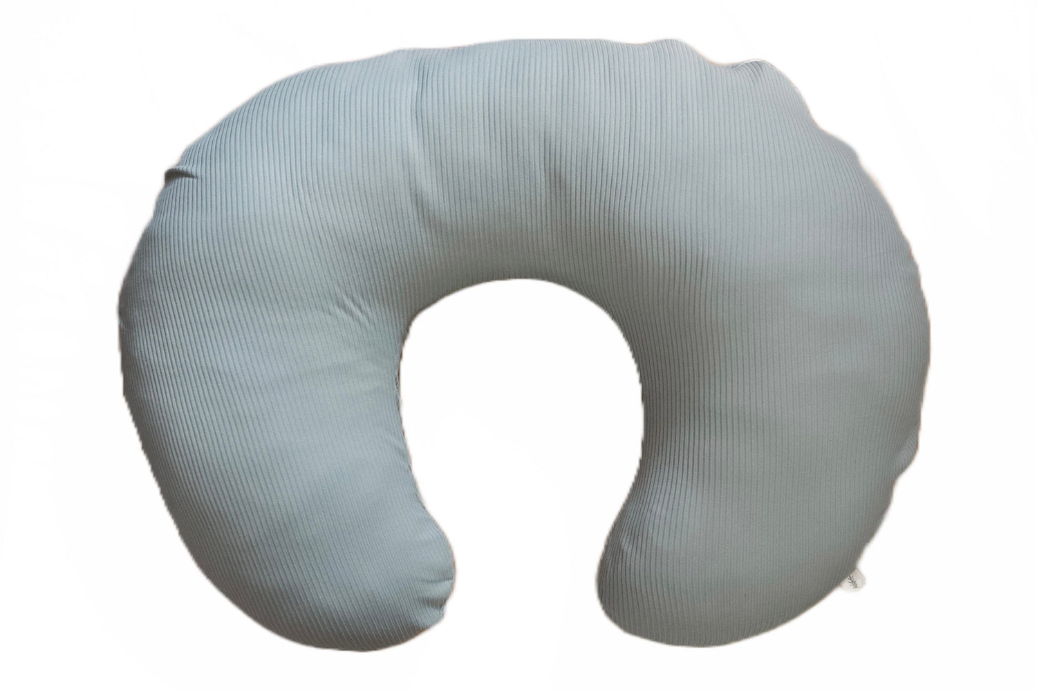 Little Mae & Co Little Mae And Co Nursing Pillow Cover Ribbed Seafoam With Stretch For Moms Everetts Place