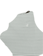 Little Mae & Co Little Mae and Co Seafoam Car Seat Cover Breathable Ribbed Knit for Moms to Be Everetts Place