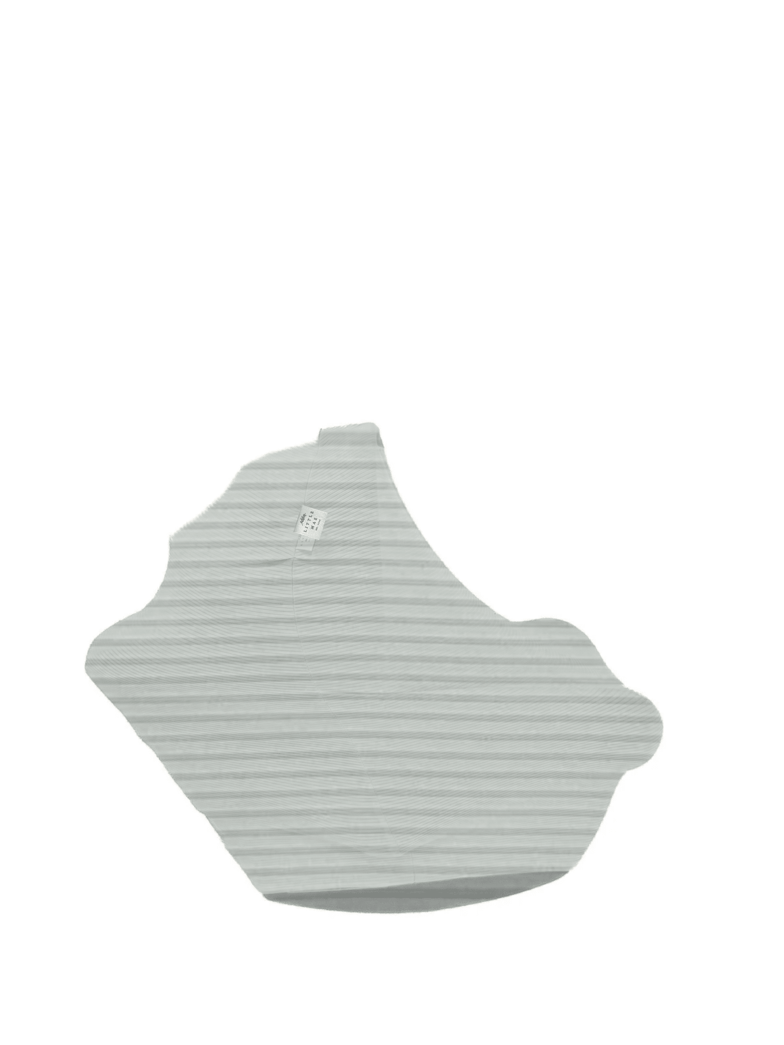 Little Mae & Co Little Mae and Co Seafoam Car Seat Cover Breathable Ribbed Knit for Moms to Be Everetts Place