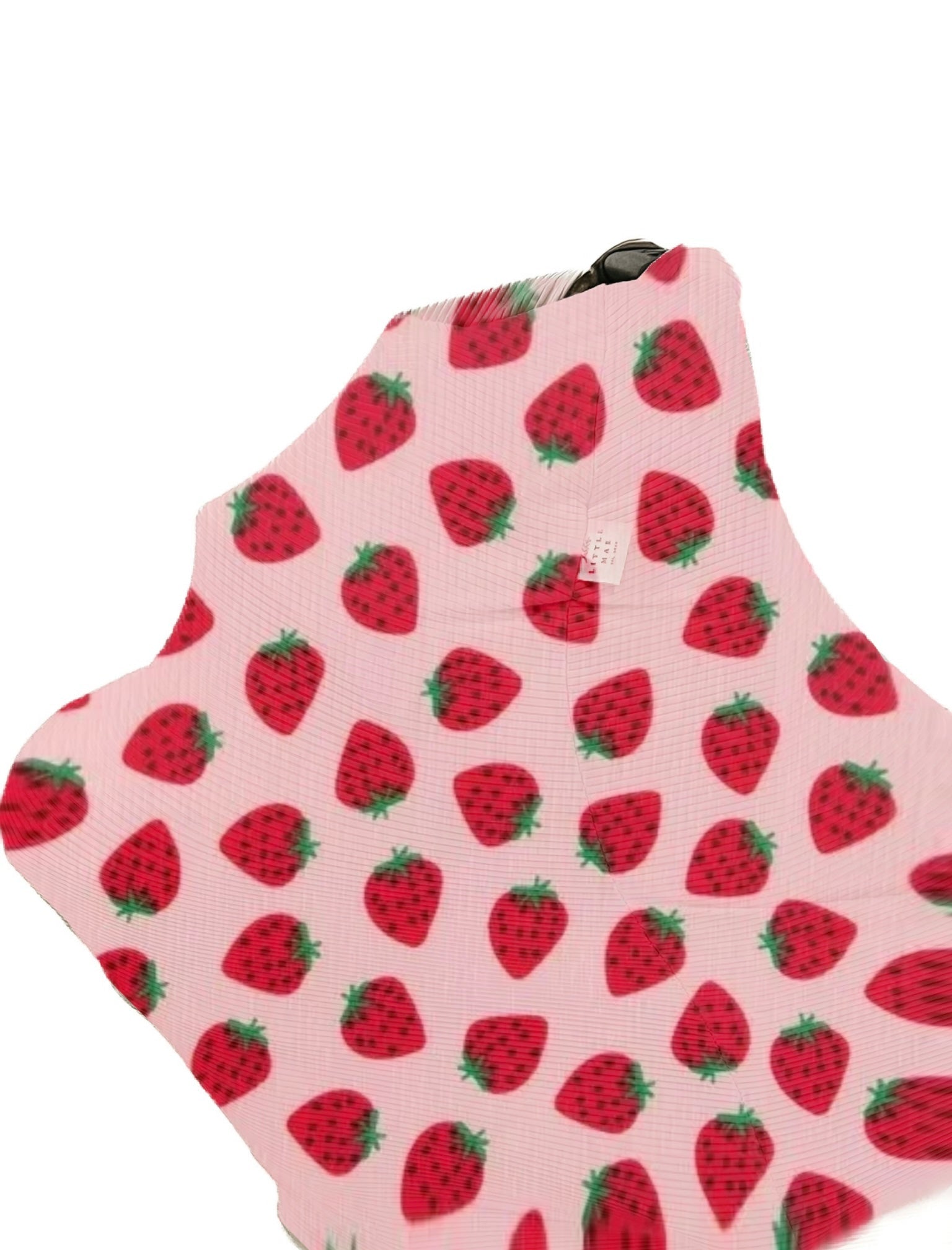Little Mae & Co Little Mae and Co Strawberry Car Seat Cover With Breathable Knit For Moms Everetts Place