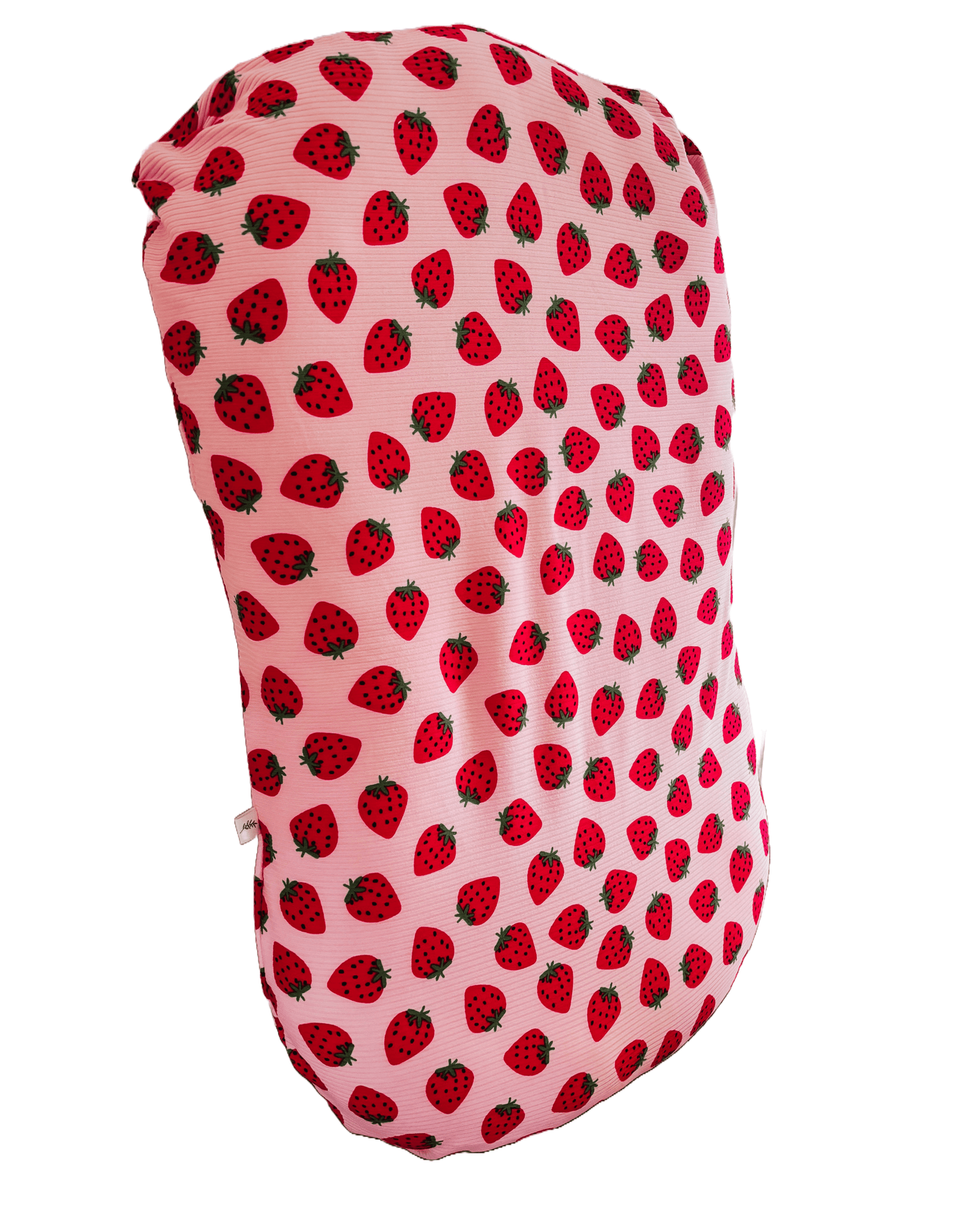 Little Mae & Co Little Mae and Co Strawberry Ribbed Lounger Cover for The Snuggle Me Lounger Everetts Place
