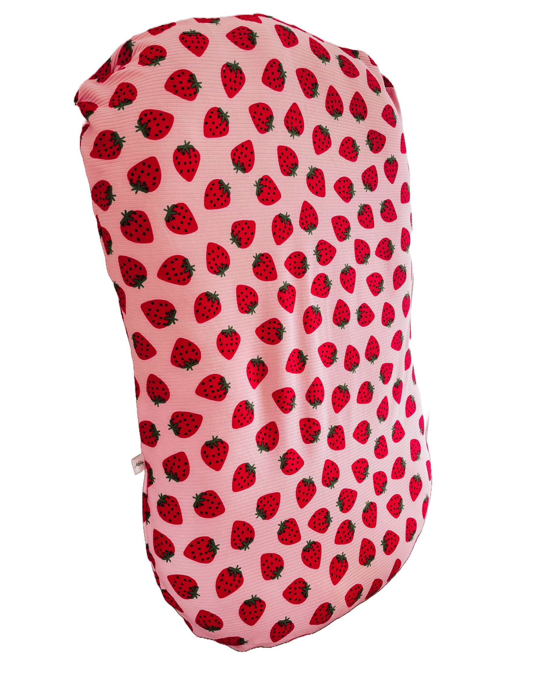 Little Mae & Co Little Mae and Co Strawberry Ribbed Lounger Cover for The Snuggle Me Lounger Everetts Place