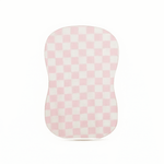 Little Mae & Co Little Mae and Co Sugar Checkered Baby Lounger Cover With Bolero Knit Snuggle Me Everetts Place