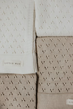 Little Mae & Co Little Mae Co Baby Blanket With Pointelle Knit Ultra Soft Cotton For Cribs Everetts Place