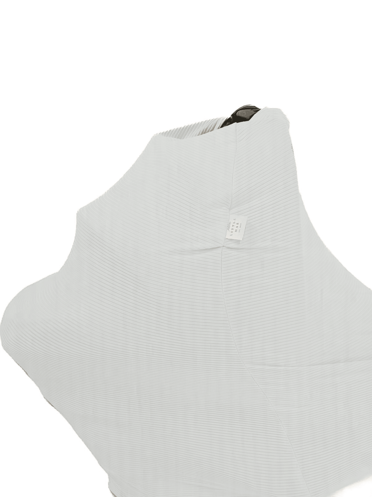 Little Mae & Co Little Mae Co Pearl White All In 1 Car Seat Cover With Breathable Knit For Moms Everetts Place