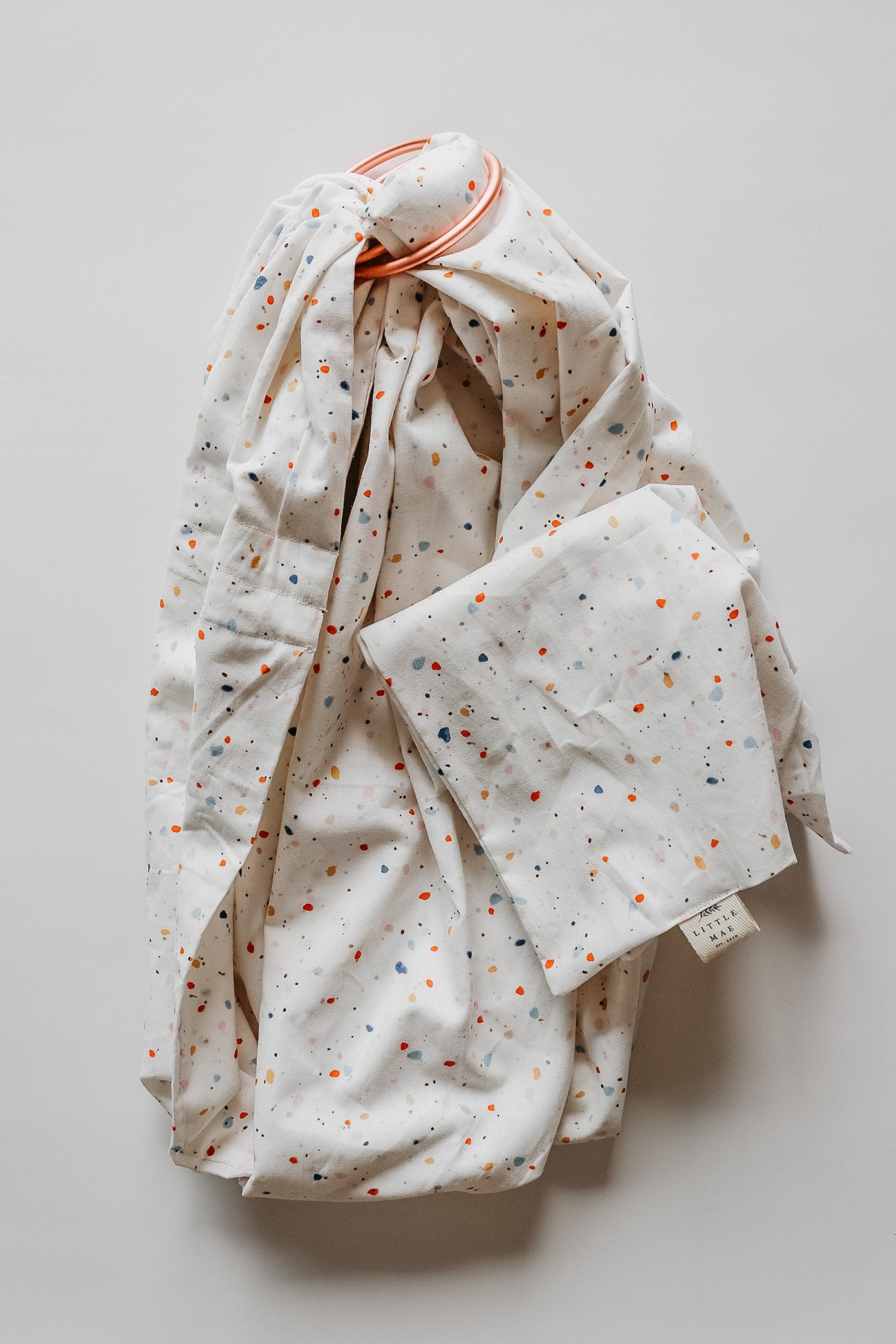 Little Mae & Co Little Mae Ring Sling Carrier With Sturdy Cotton Fabric For Busy Parents Everetts Place
