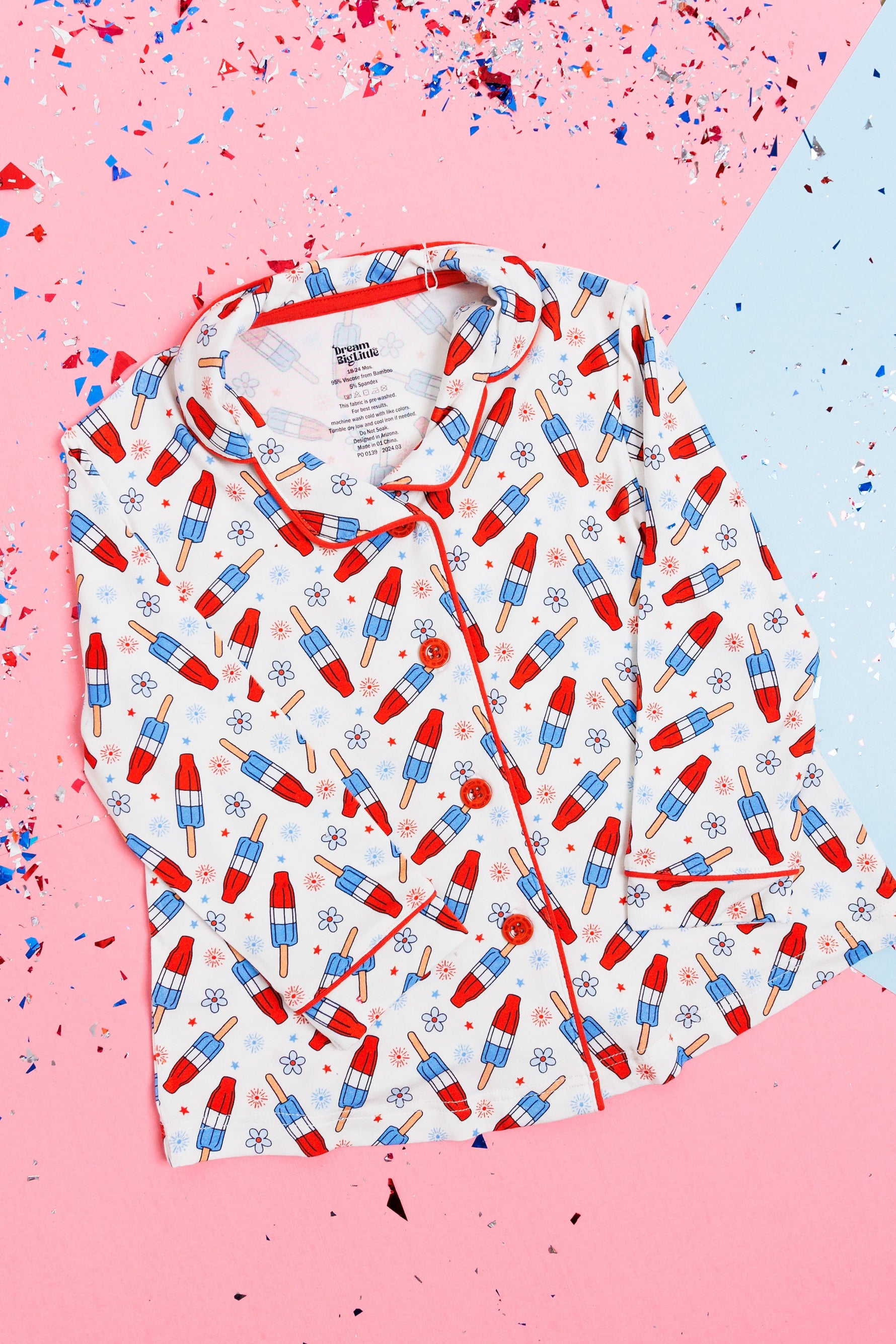 DREAM BIG LITTLE CO LITTLE MISS FIRECRACKER GIRL'S DREAM GOWNEveretts Place