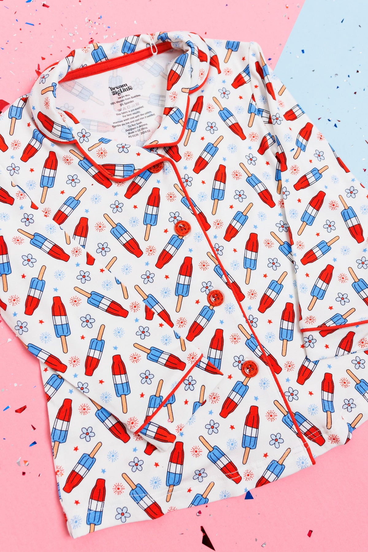 DREAM BIG LITTLE CO LITTLE MISS FIRECRACKER GIRL'S DREAM GOWNEveretts Place