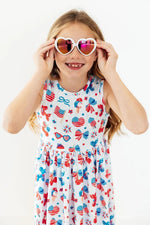 Mila & Rose ® Little Miss Liberty Tank Twirl Dress - 