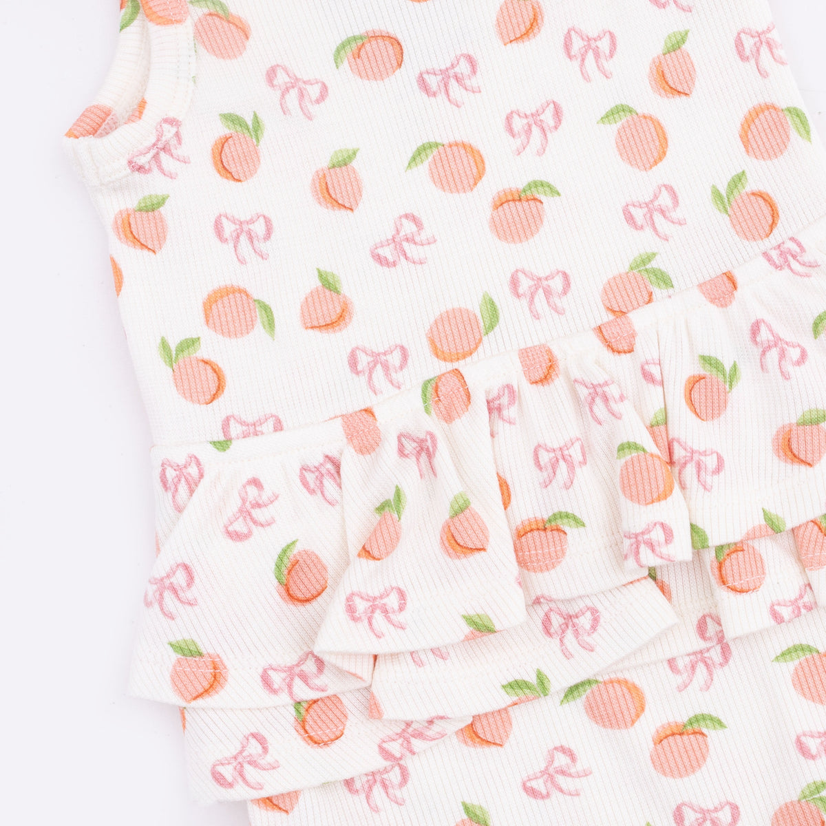 Angel Dear Little Peaches - Ruffle Tank BodysuitEveretts Place