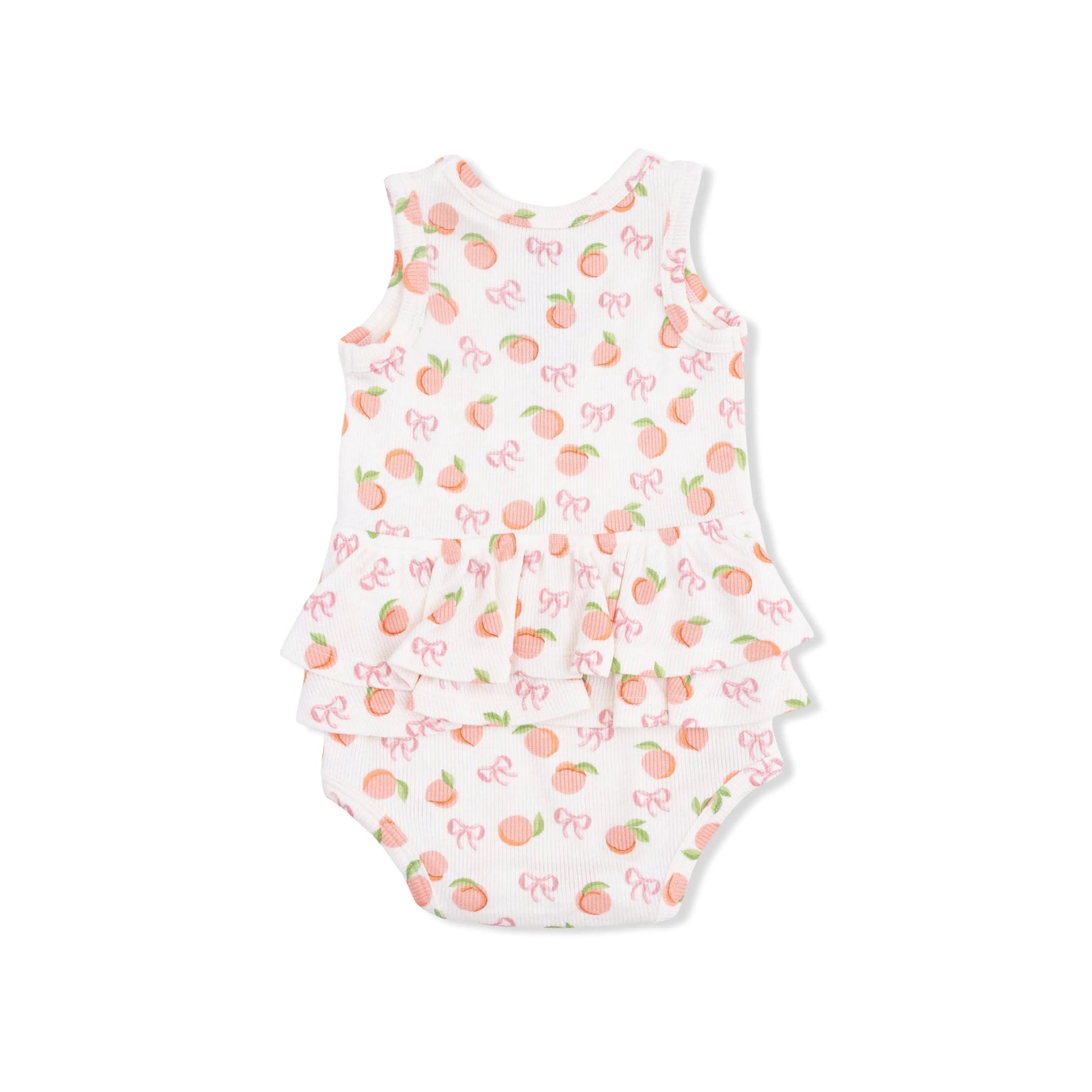 Angel Dear Little Peaches - Ruffle Tank Bodysuit - 