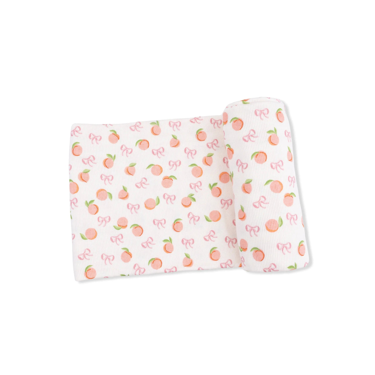 Little Peaches - Swaddle Blanket - Pink, Tie | Everetts Place