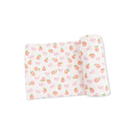 Little Peaches - Swaddle Blanket - Pink, Tie | Everetts Place