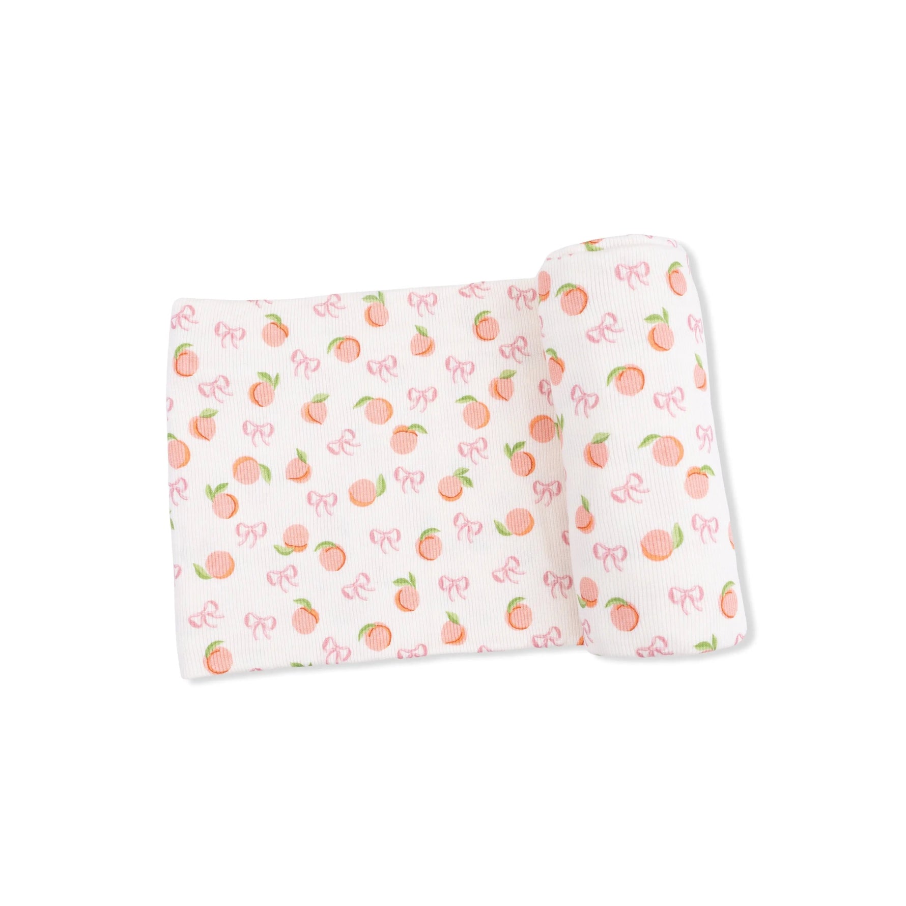 Little Peaches - Swaddle Blanket - Pink, Tie | Everetts Place