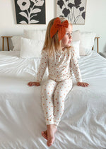 Little Pumpkin 2pc Bamboo Pajamas - Toddler and Kids Fall PJs - Sleeve, Textile, Baby & Toddler Clothing, Pink, Child | Everetts Place
