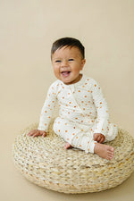 Little Joy Co. Little Pumpkin Bamboo Zippy Romper - 