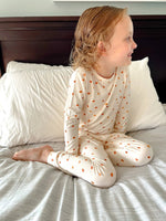 Little Joy Co. Little Pumpkin Two Piece Bamboo Pajama Set For Kids Cozy - Everetts Place Boutique - 