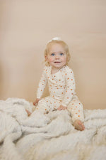 Little Joy Co. Little Pumpkin Two Piece Bamboo Pajama Set For Kids Cozy - Everetts Place Boutique - 