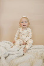 Little Joy Co. Little Pumpkin Two Piece Bamboo Pajama Set For Kids Cozy - Everetts Place Boutique - 
