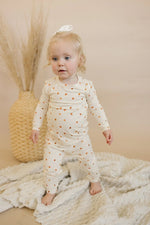 Little Joy Co. Little Pumpkin Two Piece Bamboo Pajama Set For Kids Cozy - Everetts Place Boutique - 