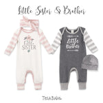 Tesa Babe Little Sister Baby Girl Cotton Romper - 