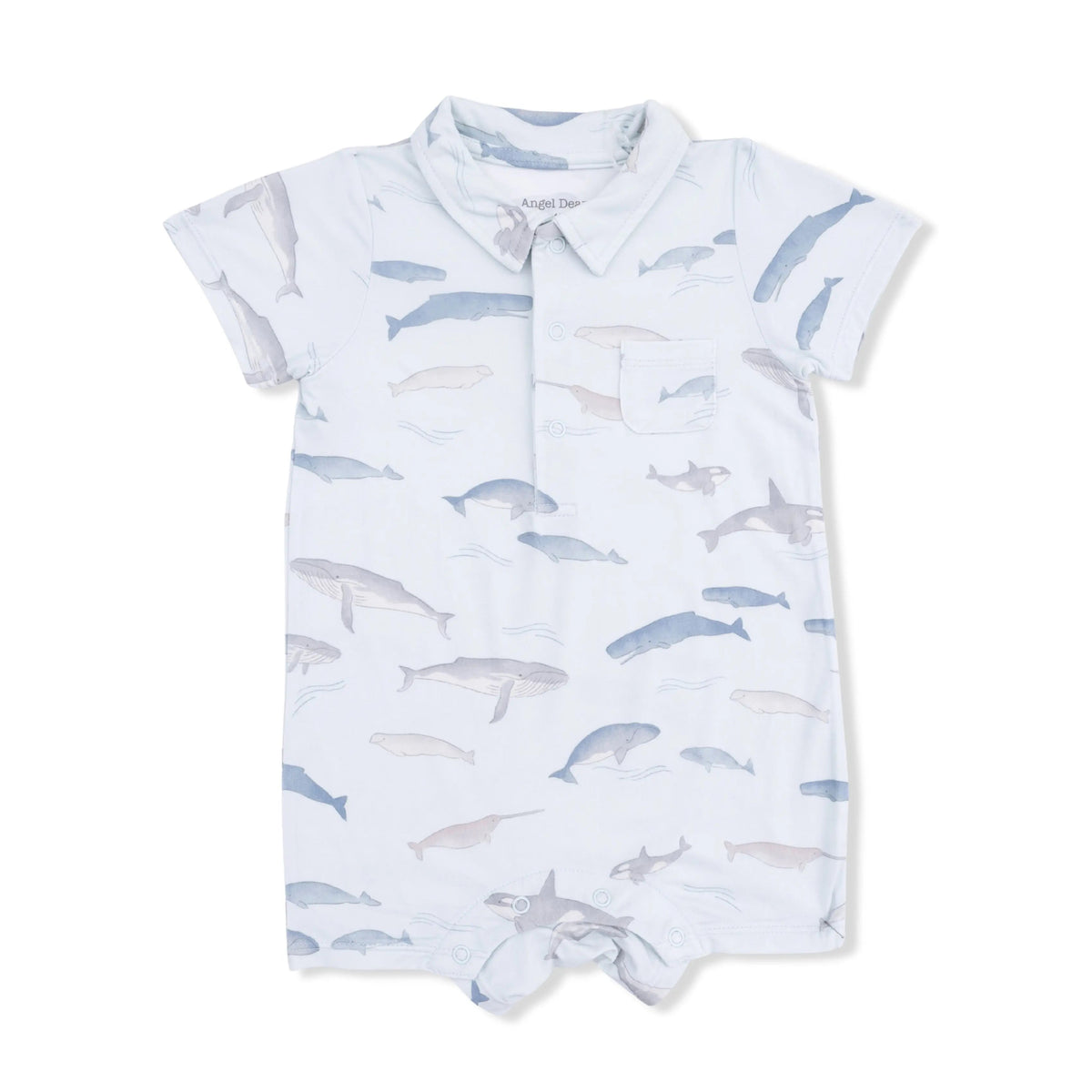Angel Dear Little Whales - Polo Shortie - 