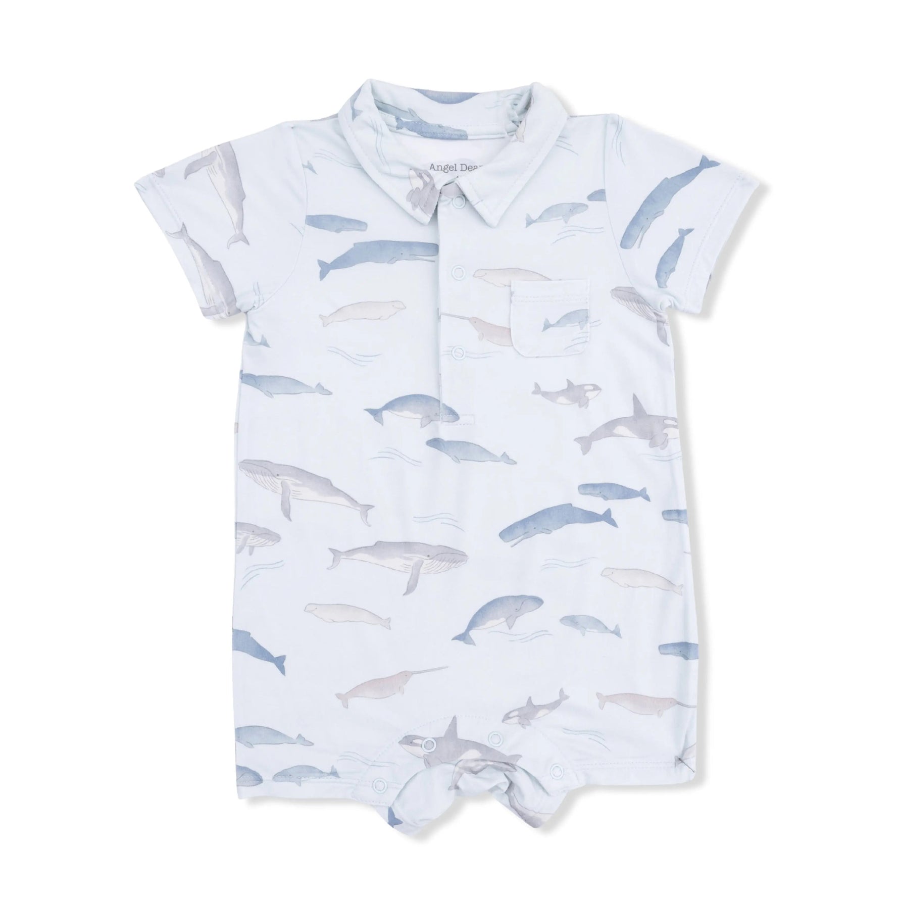 Angel Dear Little Whales - Polo Shortie - 