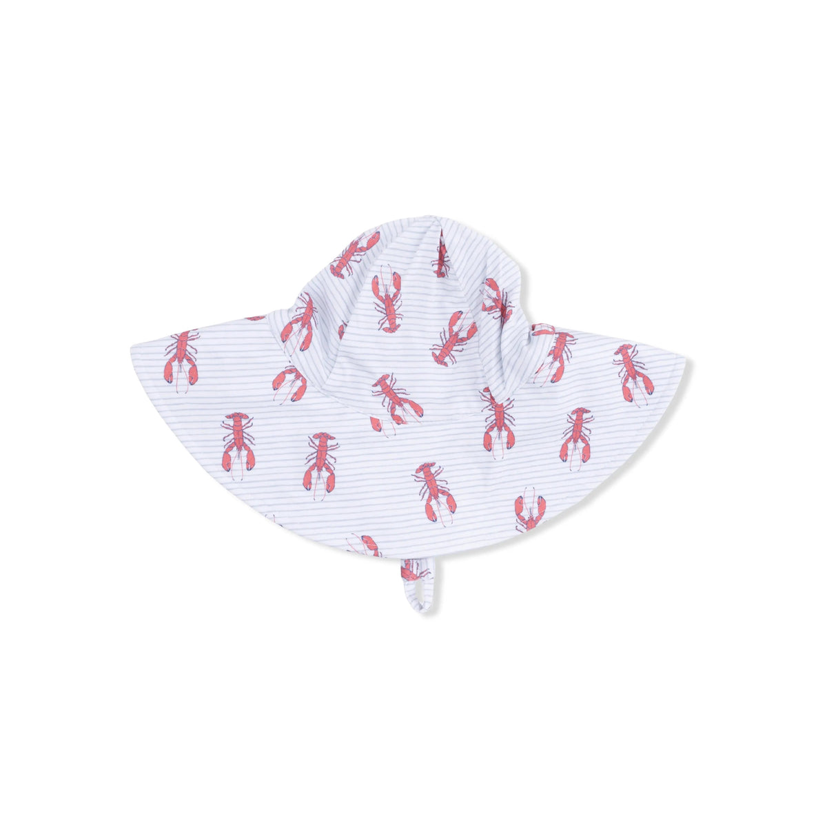 Angel Dear Lobsters - Wide Brim Sun Hat - 
