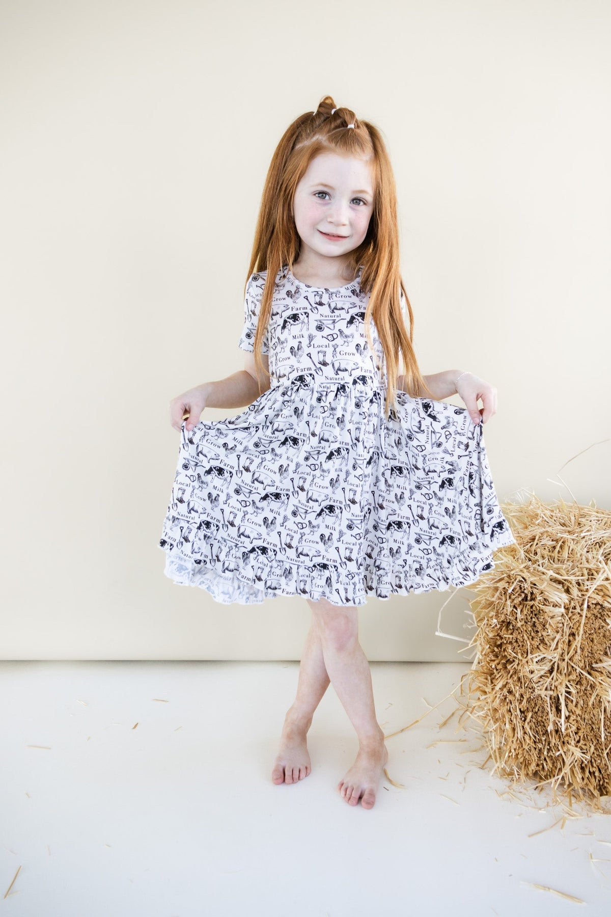 DREAM BIG LITTLE CO LOCALLY GROWN DREAM RUFFLE DRESSEveretts Place