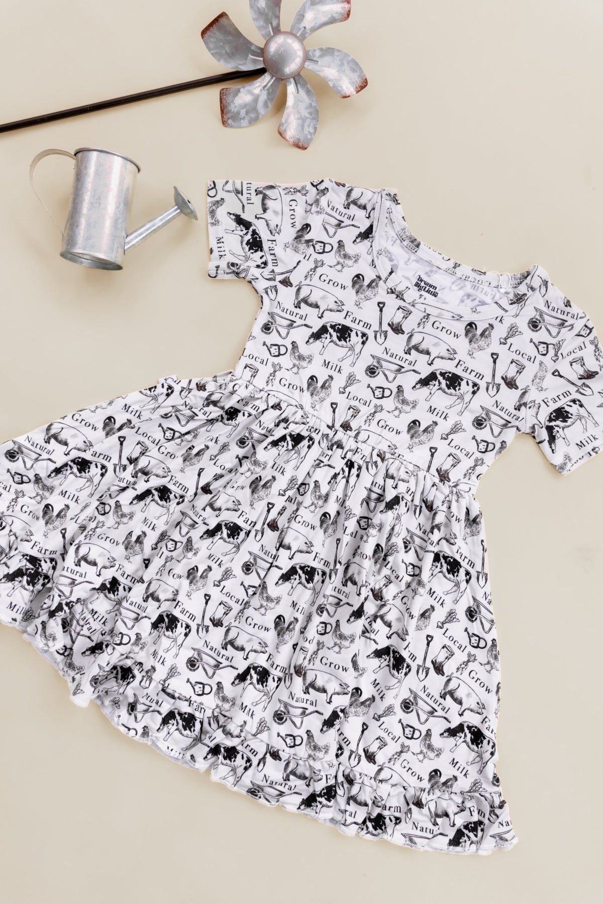 DREAM BIG LITTLE CO LOCALLY GROWN DREAM RUFFLE DRESSEveretts Place
