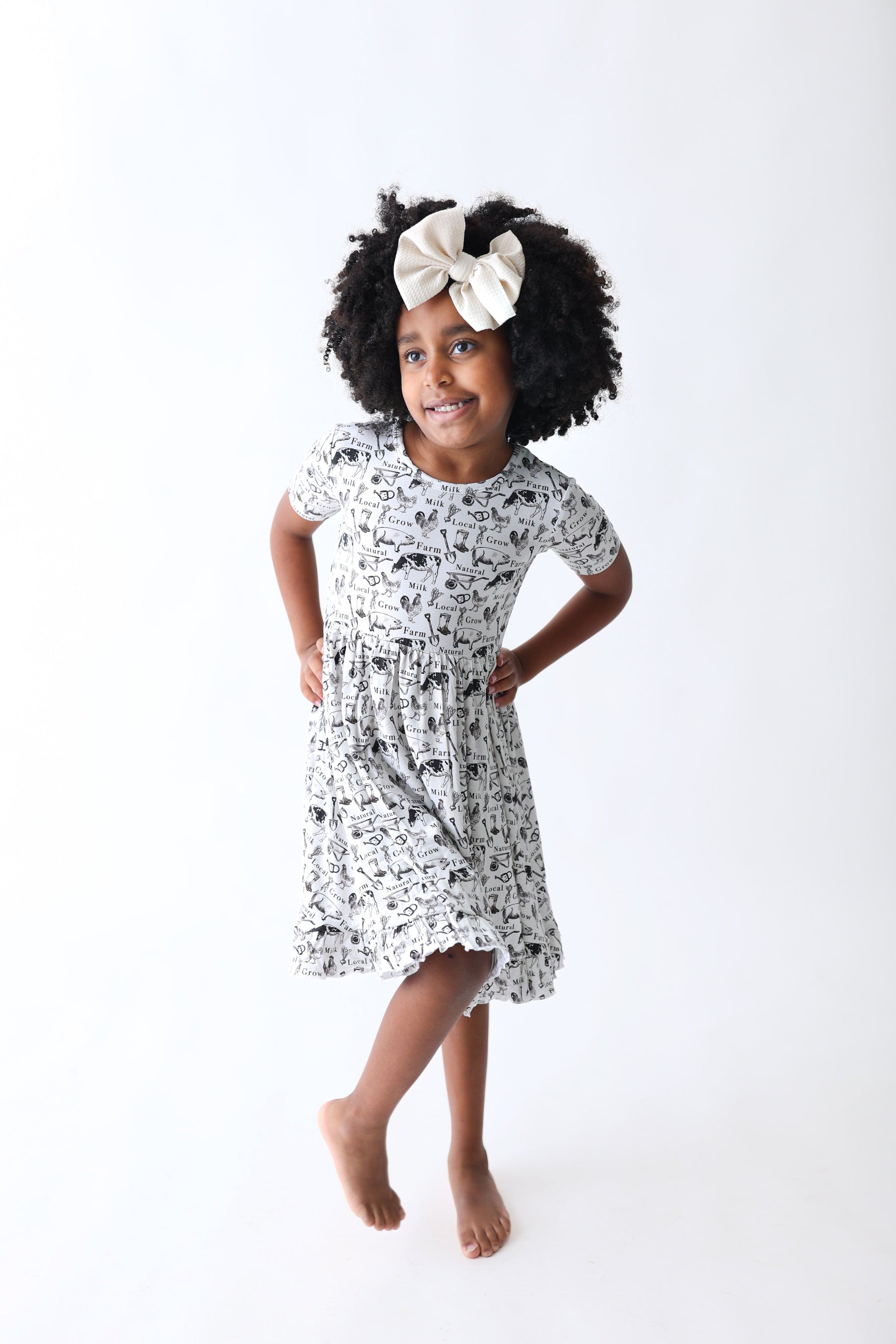 DREAM BIG LITTLE CO LOCALLY GROWN DREAM RUFFLE DRESSEveretts Place