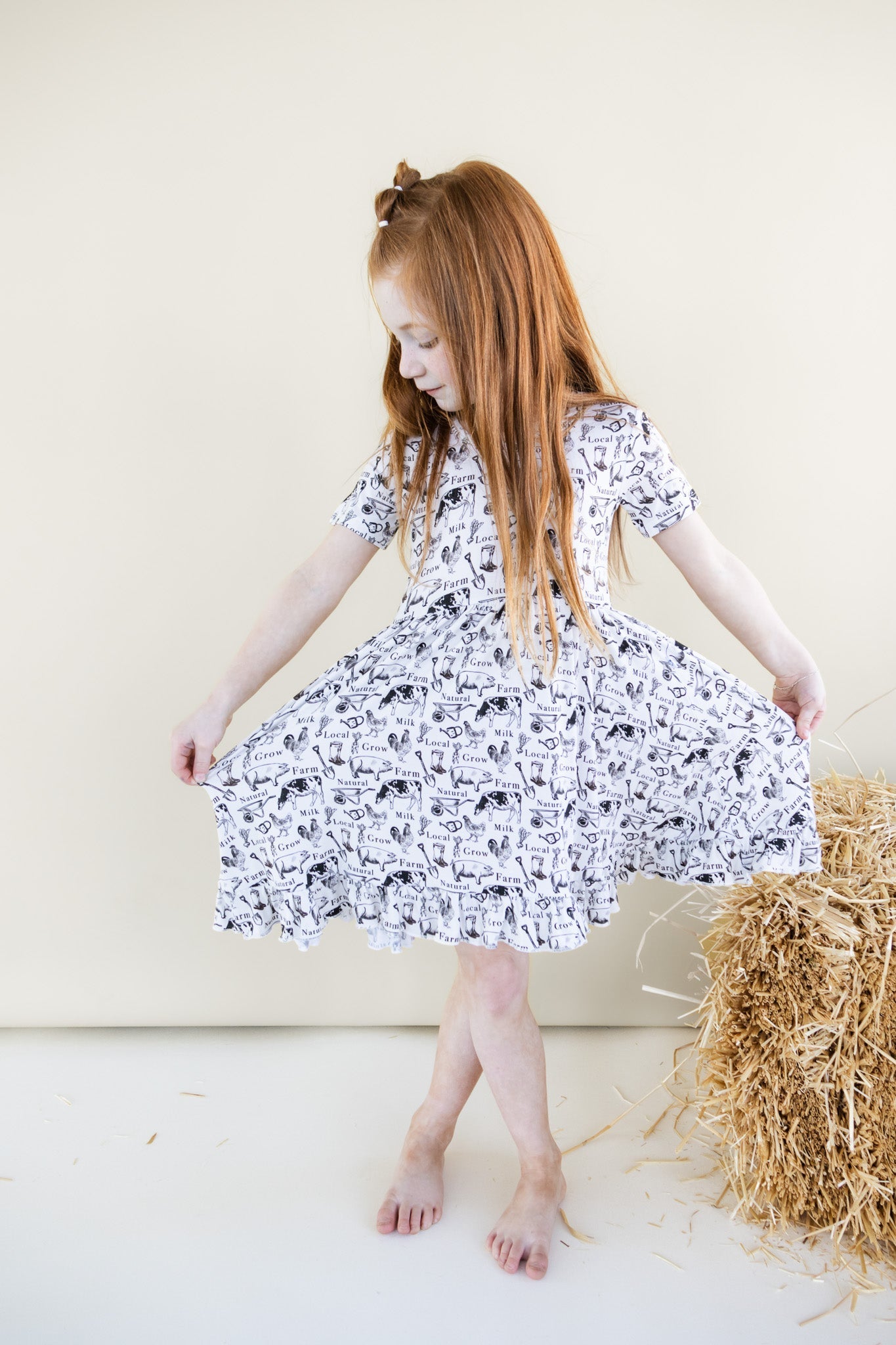 DREAM BIG LITTLE CO LOCALLY GROWN DREAM RUFFLE DRESSEveretts Place