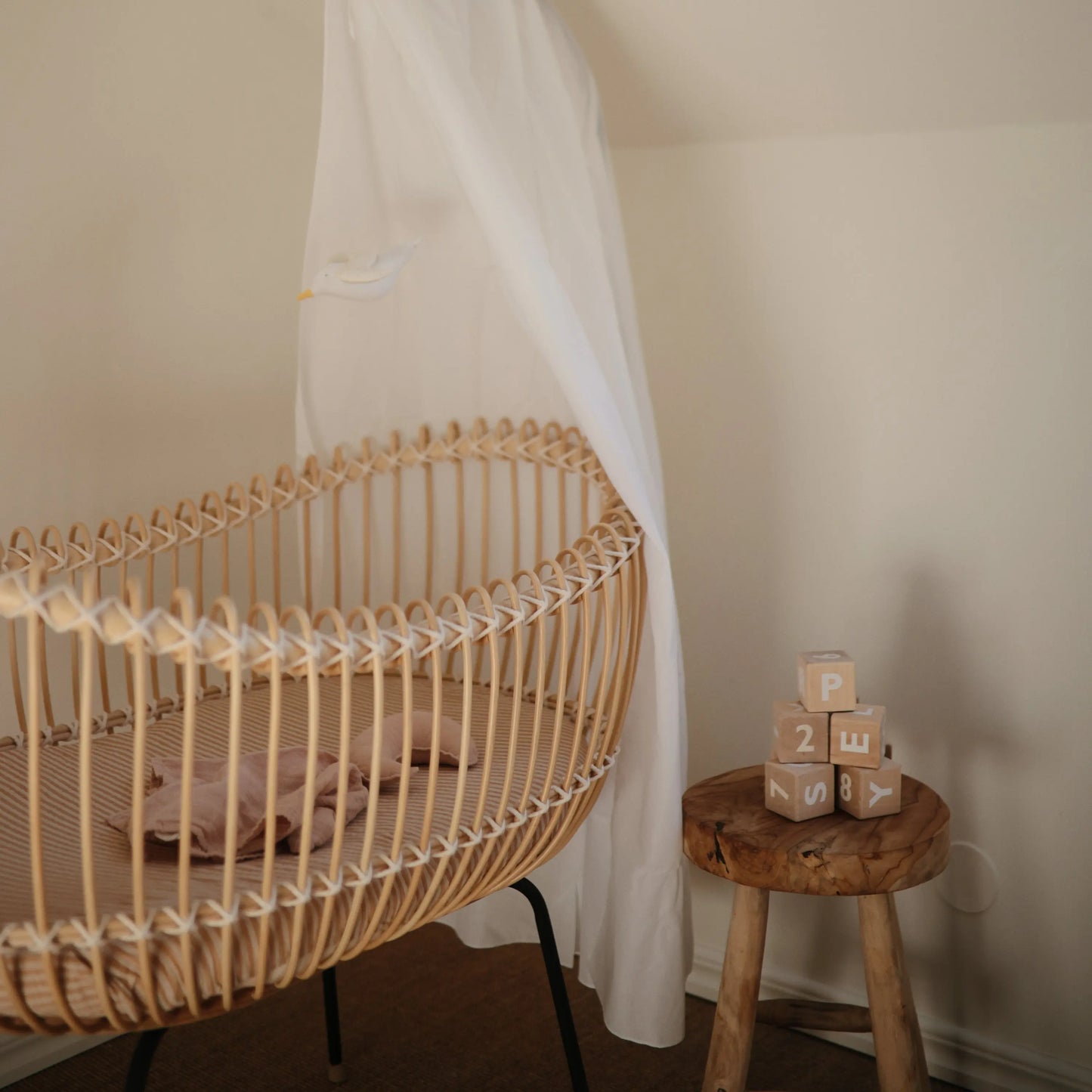 Moon Lovey Blanket Made from 100 Percent Organic Cotton for Babies and Toddlers Mushie