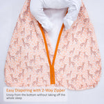 LollyBanks LollyBanks Organic Cotton Baby Sleep Sack 0.5 Tog Gentle GiantEveretts Place