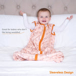 LollyBanks LollyBanks Organic Cotton Baby Sleep Sack 0.5 Tog Gentle GiantEveretts Place