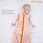 LollyBanks LollyBanks Organic Cotton Baby Sleep Sack 0.5 Tog Gentle GiantEveretts Place