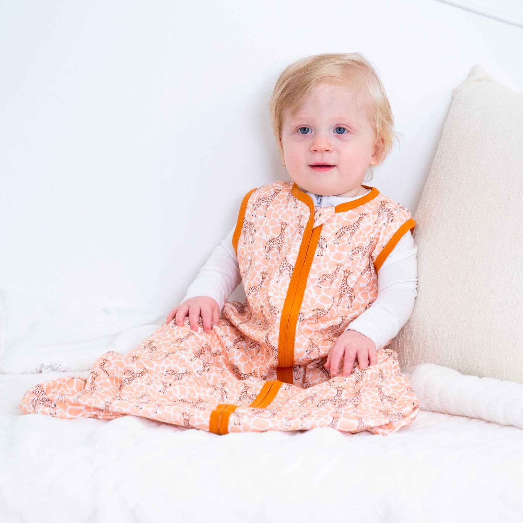 LollyBanks LollyBanks Organic Cotton Baby Sleep Sack 0.5 Tog Gentle GiantEveretts Place