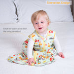 LollyBanks LollyBanks Organic Cotton Baby Sleep Sack 0.5 TOG Little Barnyard Two Way ZipperEveretts Place