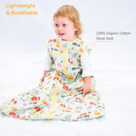 LollyBanks LollyBanks Organic Cotton Baby Sleep Sack 0.5 TOG Little Barnyard Two Way ZipperEveretts Place