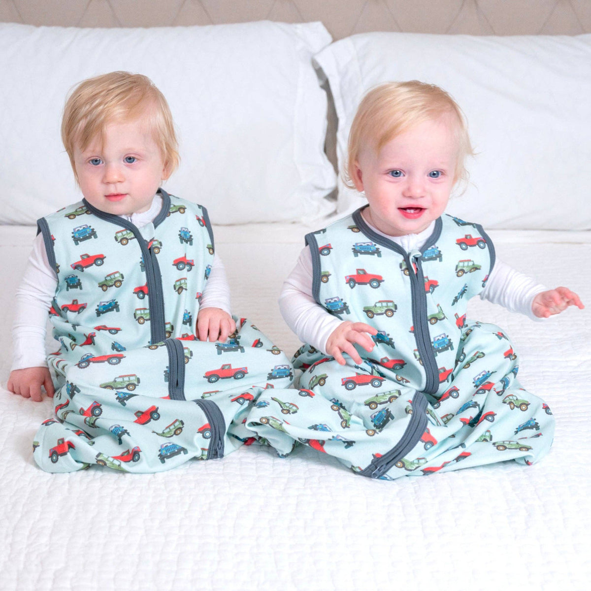 LollyBanks LollyBanks Organic Cotton Sleep Sack 0.5 TOG Adventure Is Calling Two Way ZipperEveretts Place