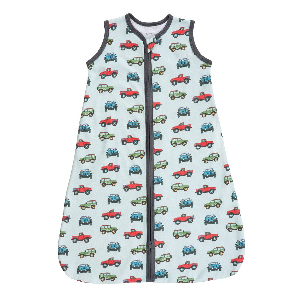 LollyBanks LollyBanks Organic Cotton Sleep Sack 0.5 TOG Adventure Is Calling Two Way ZipperEveretts Place
