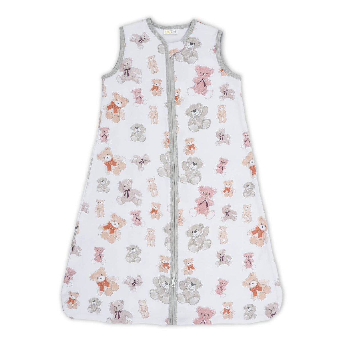 LollyBanks LollyBanks Organic Cotton Sleep Sack 0.5 Tog Bear Hugs ZipperEveretts Place