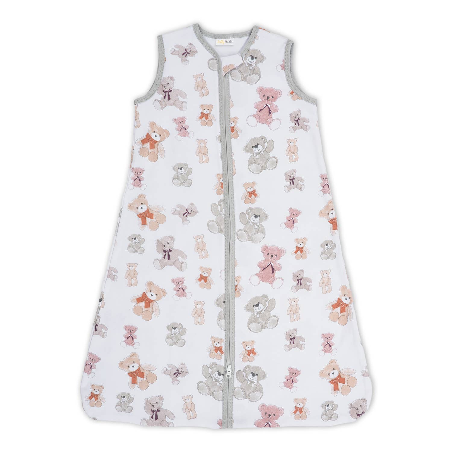 LollyBanks LollyBanks Organic Cotton Sleep Sack 0.5 Tog Bear Hugs ZipperEveretts Place