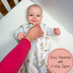 LollyBanks LollyBanks Organic Cotton Sleep Sack 0.5 Tog Bear Hugs ZipperEveretts Place