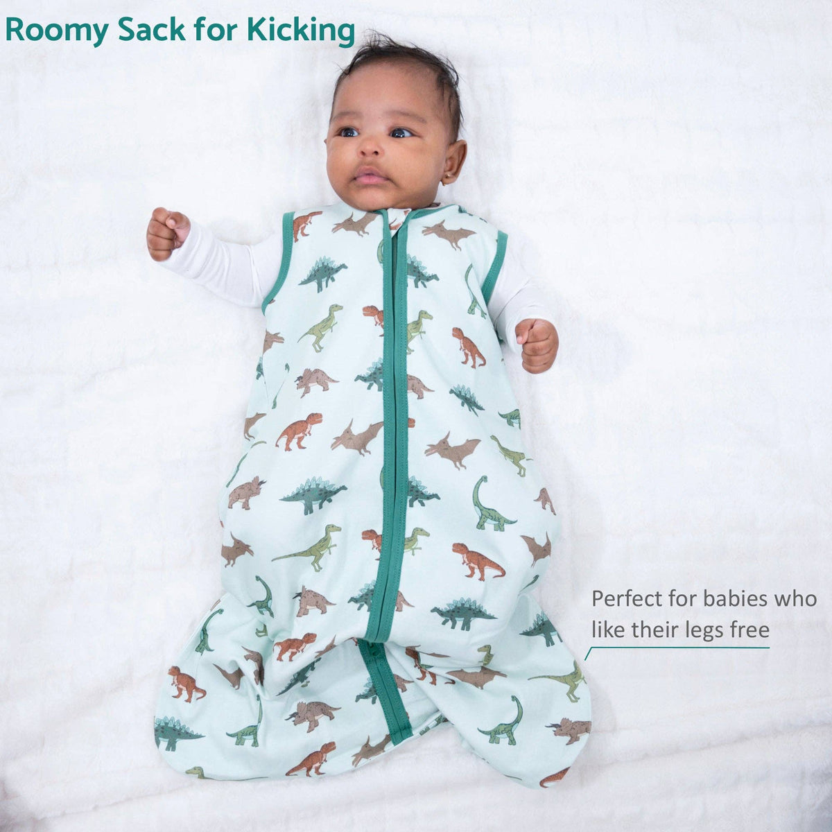 LollyBanks LollyBanks Organic Cotton Sleep Sack 0.5 TOG DinosaurEveretts Place