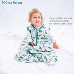 LollyBanks LollyBanks Organic Cotton Sleep Sack 0.5 TOG DinosaurEveretts Place