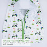 LollyBanks LollyBanks Organic Cotton Sleep Sack 0.5 TOG Golf A RoundEveretts Place