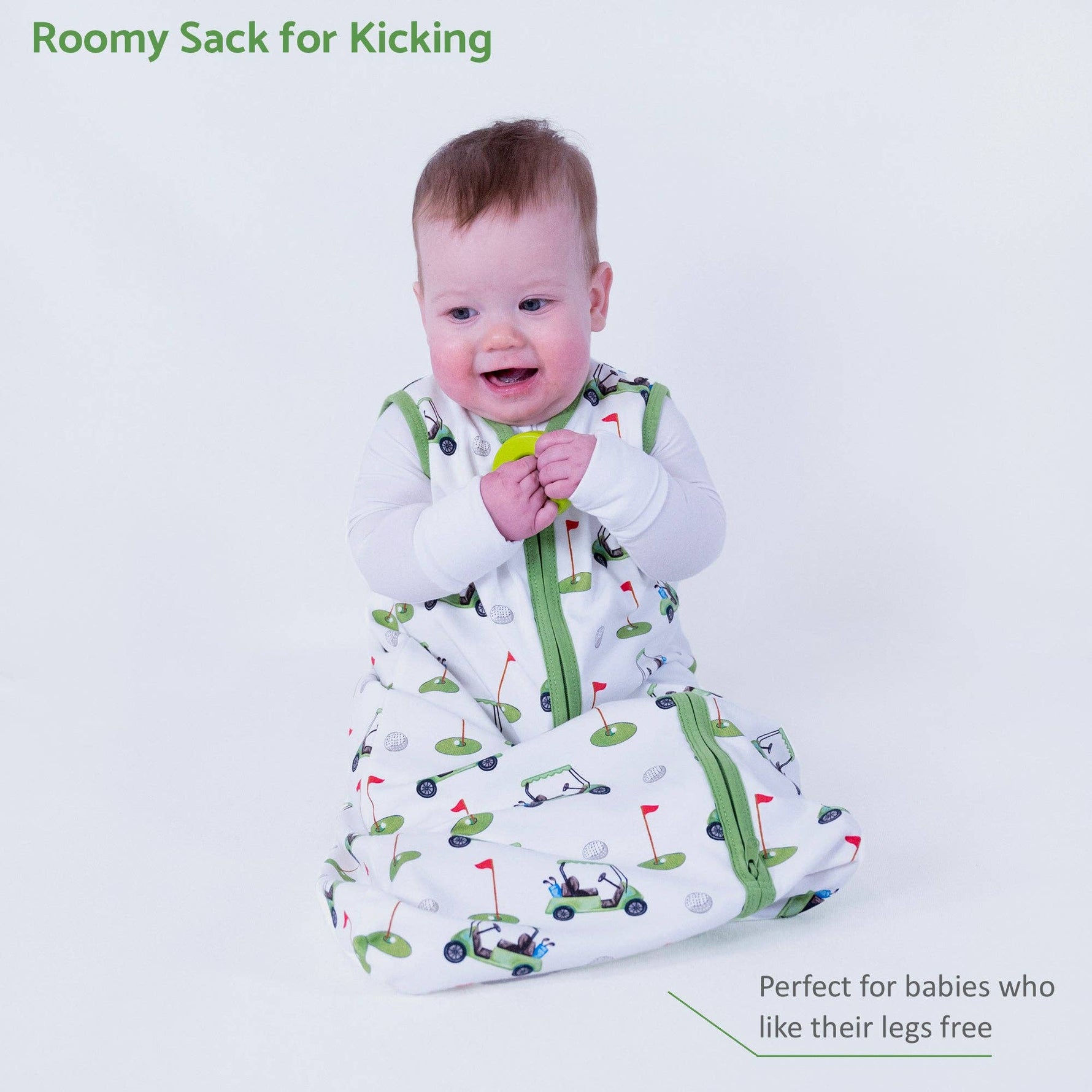 LollyBanks LollyBanks Organic Cotton Sleep Sack 0.5 TOG Golf A RoundEveretts Place