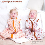 LollyBanks LollyBanks Organic Cotton Sleep Sack 0.5 Tog Oh DeerEveretts Place